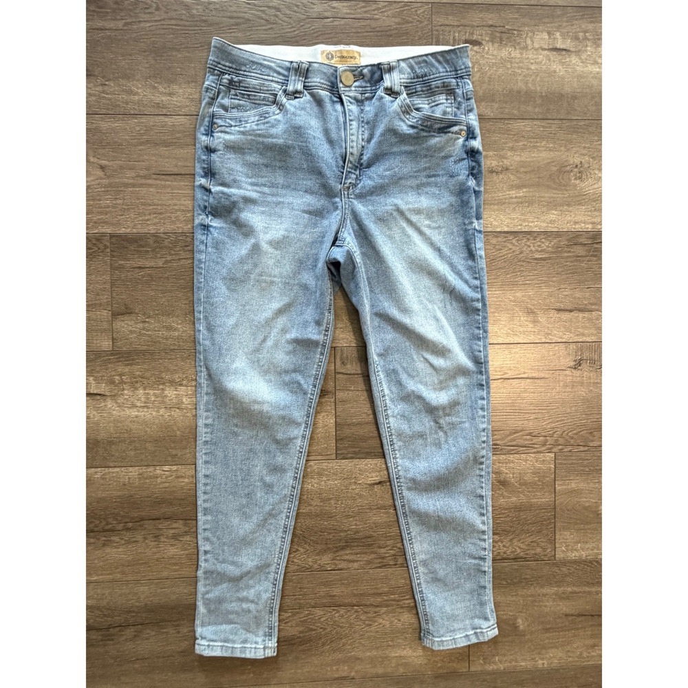 Democracy Ab Technology Light Wash Slim Skinny‎ Leg Jeans 12